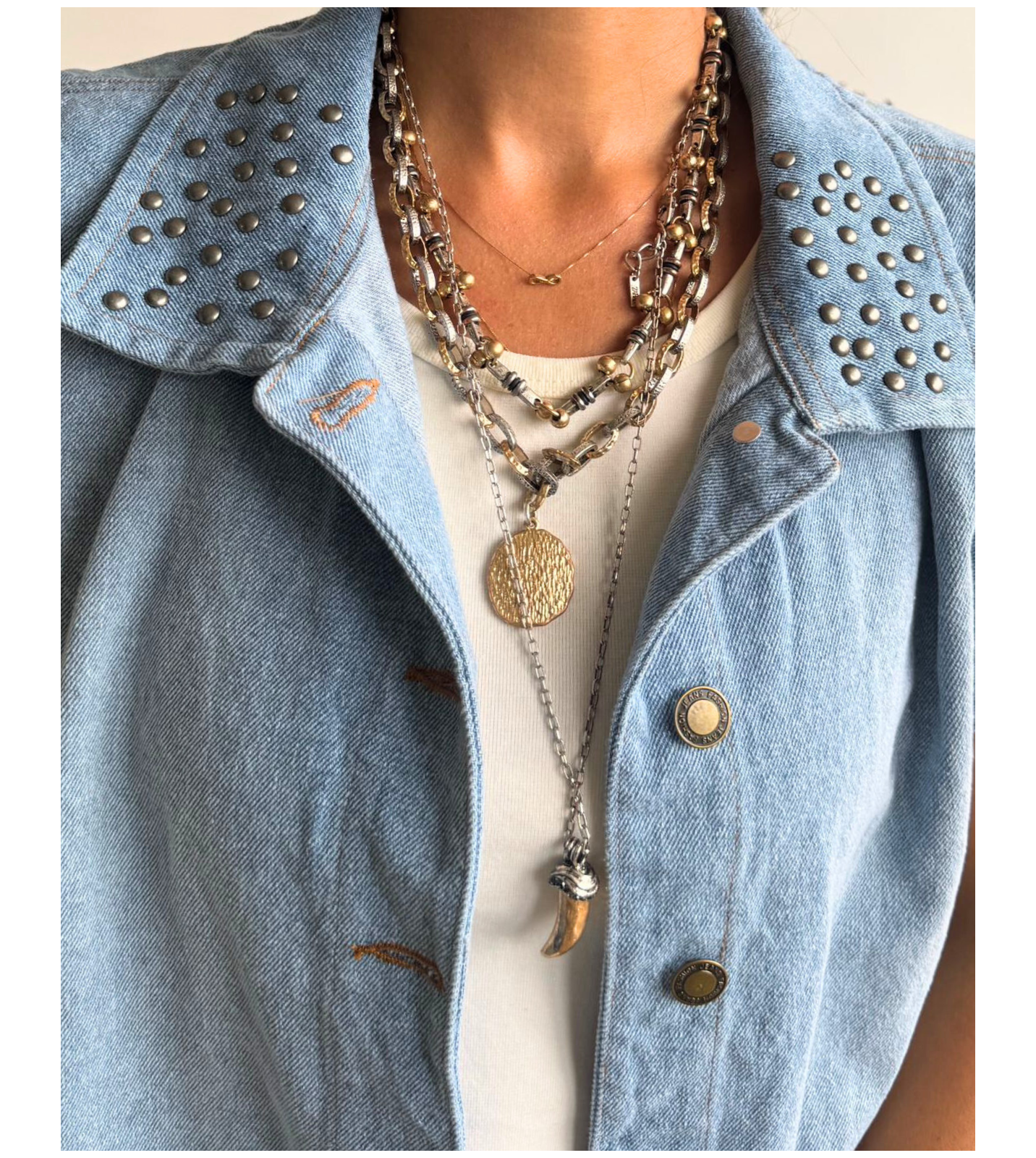 Chaleco anturio taches