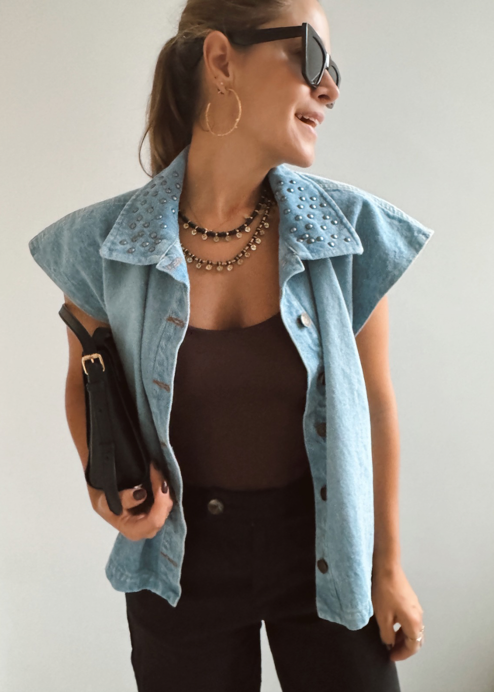 Chaleco anturio taches