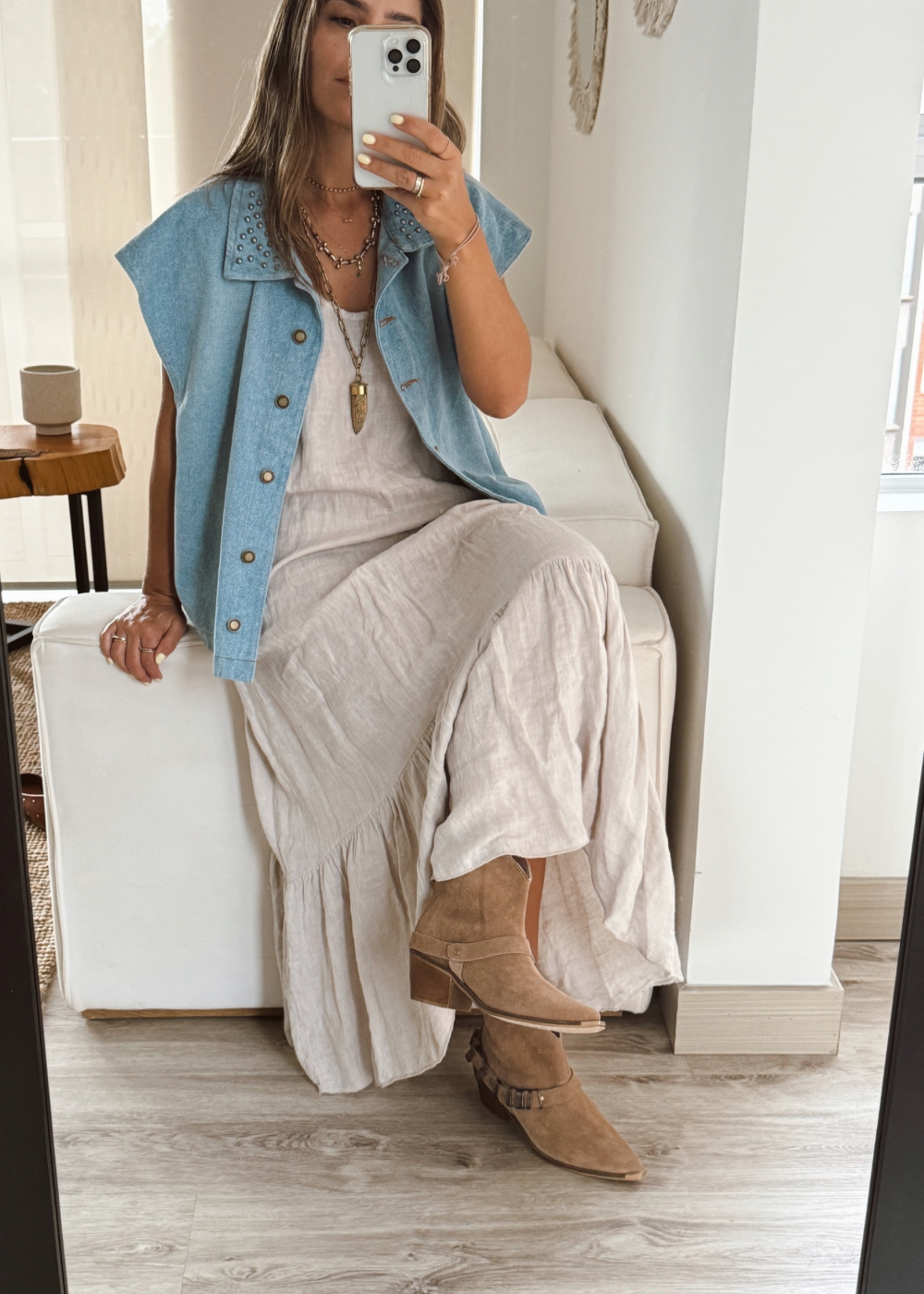 Chaleco anturio taches